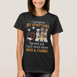 Ik googelde mijn symptomen en ik heb gewoon meer n t-shirt