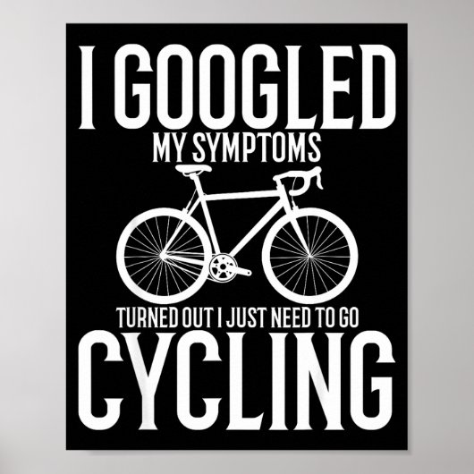Ik Googlede Mijn Symptomen Het Blijkt Dat Ik Eenvo Poster (Voorkant)