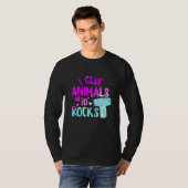 Ik gooi de dieren naar het oerwoud van de aquarist t-shirt (Voorkant volledig)