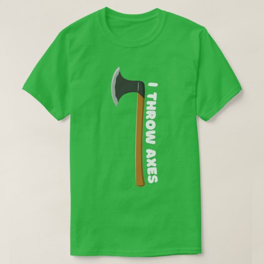 Ik gooi de klassieke as TShirt (Design voorkant)