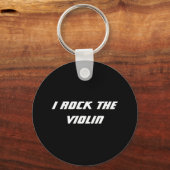 Ik gooi de Violin Sleutelhanger (Voorkant)