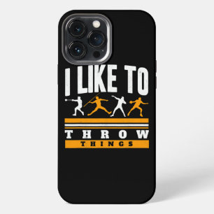 Ik Gooi Dingen Track En Veld Werper iPhone 13 Pro Max Hoesje