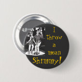 Ik gooi een gemiddelde shimmy. ronde button 5,7 cm (Voorkant /achterkant)