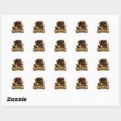 Ik Gooi Geluk Afstudeerkat Sticker (Vel)