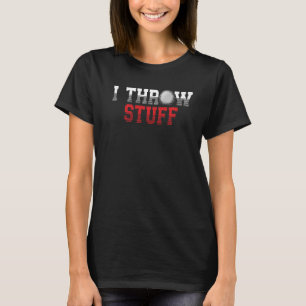 Ik gooi het spoor en het veld weg. Pr T-shirt