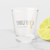 "Ik gooi mijn SHOT niet weg" Glass - ROLT Glas (Achterkant)