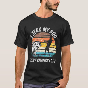 Ik gooi mijn weg elke kans die ik krijg Gevist T-shirt
