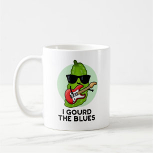 Ik gourd The Blues Funny Veggie Pun Koffiemok