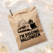 Ik Graaf Halloween Pompoen Gezicht Tractor Kindere Bedankzakje (Geknipt)