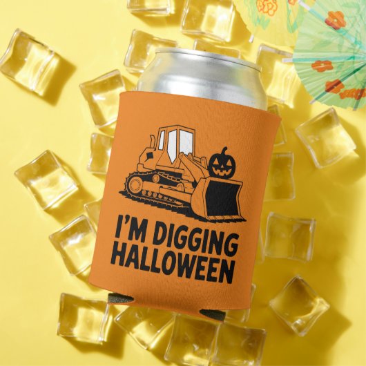 Ik Graaf Halloween Pompoen Gezicht Tractor Kindere Blikjeskoeler (Insitu Zomer)