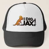 Ik graaf Jax Trucker Hat Trucker Pet (Voorkant)