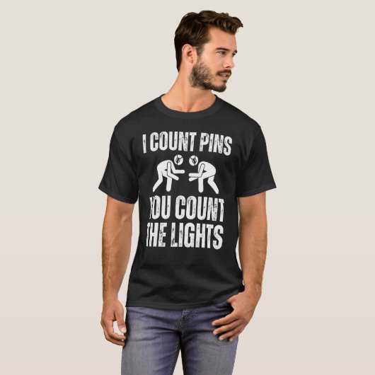 Ik graaf je de lichtste rest. t-shirt (Voorkant volledig)