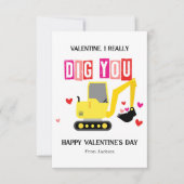 Ik Graaf Je Echt Klas Kamer Valentijnsdag Notitiekaartje (Voorkant)