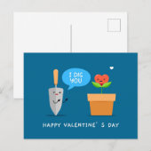 Ik Graaf Jou Gelukkig Valentijnsdag Grappig | Lief Feestdagenkaart (Voorkant / Achterkant)