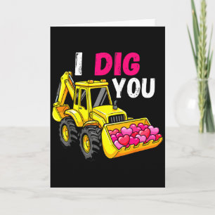 Ik Graaf Jou Graafmachine Bouw Valentijnshart D Kaart