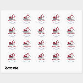 Ik Graaf Jou Valentijnsdag Ronde Sticker (Vel)