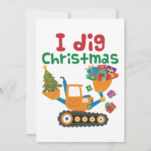 Ik Graaf Kerstmis Xmas Feest Uitgraver Feestdagenkaart (Voorkant)