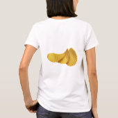 Ik graf aardappelen Spud Tuber Groente T-shirt (Achterkant)