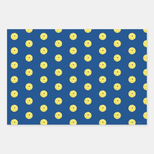 Ik graf Pickleball Golden Dog Gift Wrap Inpakpapier Vel (Voorkant 3)