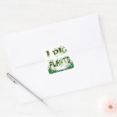 Ik graf Planten tuinman slogan Sticker (Envelop)