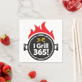 Ik Grill 365. Servetten (Insitu)
