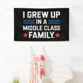 Ik Groeide Op In Een Middenklassegezin Kamala Harr Spandoek (Insitu)