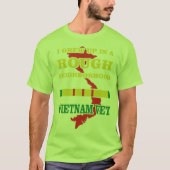 Ik groeide op in een ruwe buurt - Veteraan T-shirt (Voorkant)