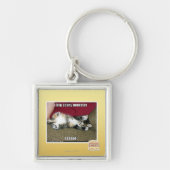 Ik groot enge monster sleutelhanger (Voorkant)