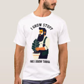 Ik grow Stuff - Gardener's T-shirt (Voorkant)