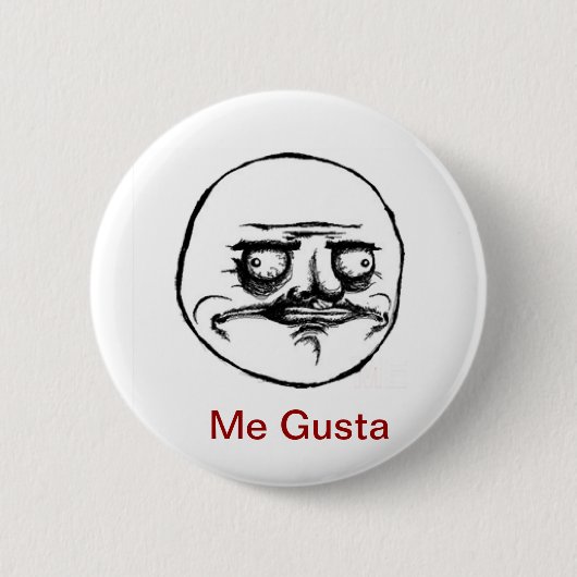 Ik Gusta Button (Voorkant)