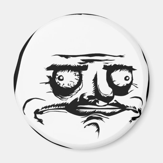 Ik Gusta Face Magneet (Voorkant)