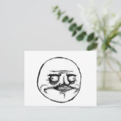 Ik Gusta Guy Briefkaart (Staand voorkant)