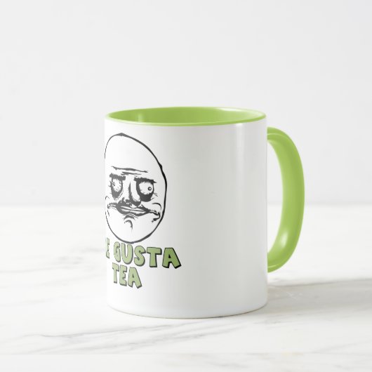 Ik Gusta Tea Mok (Voorkant rechts)