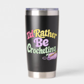 Ik Haak Liever Geïsoleerde Drinkbeker (Achterkant)