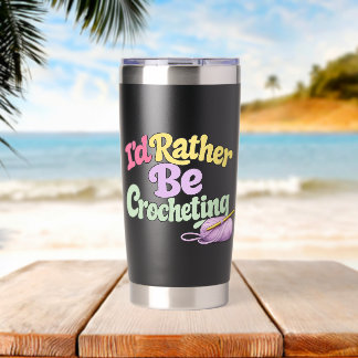 Ik Haak Liever Geïsoleerde Drinkbeker