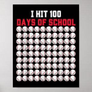Ik Haal 100 Dagen School Belevenis Op 100e Dag Van Poster