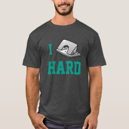 Ik haal hard Funny Office Humor T-shirt