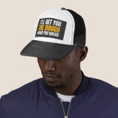 IK HAAL HET DEEG VOOR JE ALS JE KNEDT TRUCKER PET (In situ)