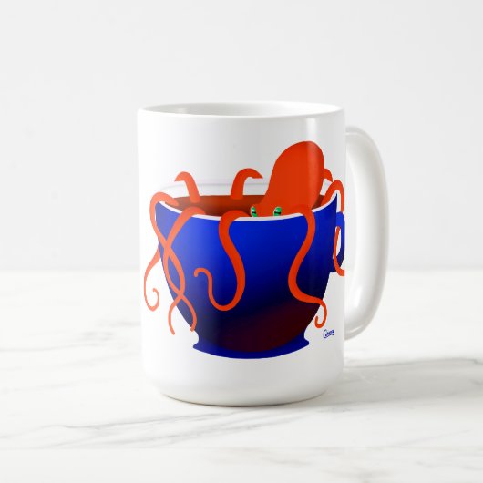 Ik haal Kraken - 15 oz. Mok (Voorkant rechts)