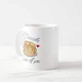 Ik haal mijn ogen van je af koffiemok (Voorkant links)