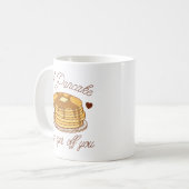 Ik haal mijn ogen van je af koffiemok (Voorkant links)