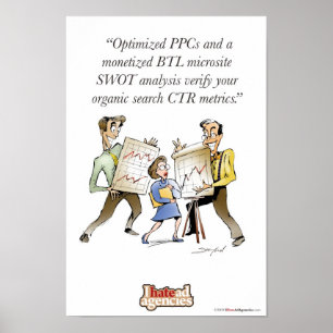 Ik haat Ad Agencies om te praten over Poster