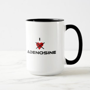 Ik haat adenosine - mok voor nerdy koffieliefhebbe