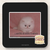 Ik haat alles bier onderzetter (Voorkant)