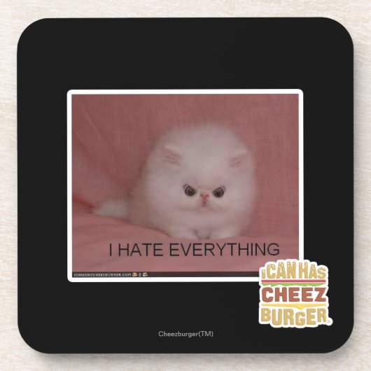Ik haat alles bier onderzetter (Voorkant)
