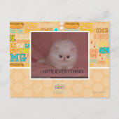 Ik haat alles briefkaart (Voorkant)