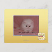 Ik haat alles briefkaart (Voorkant)