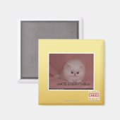 Ik haat alles magneet (Voorkant / Achterkant)