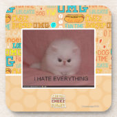 Ik haat alles onderzetter (Voorkant)