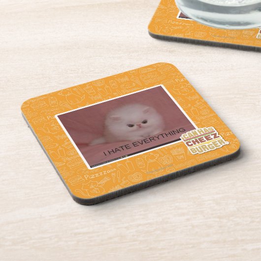 Ik haat alles onderzetter (Linkerzijde)